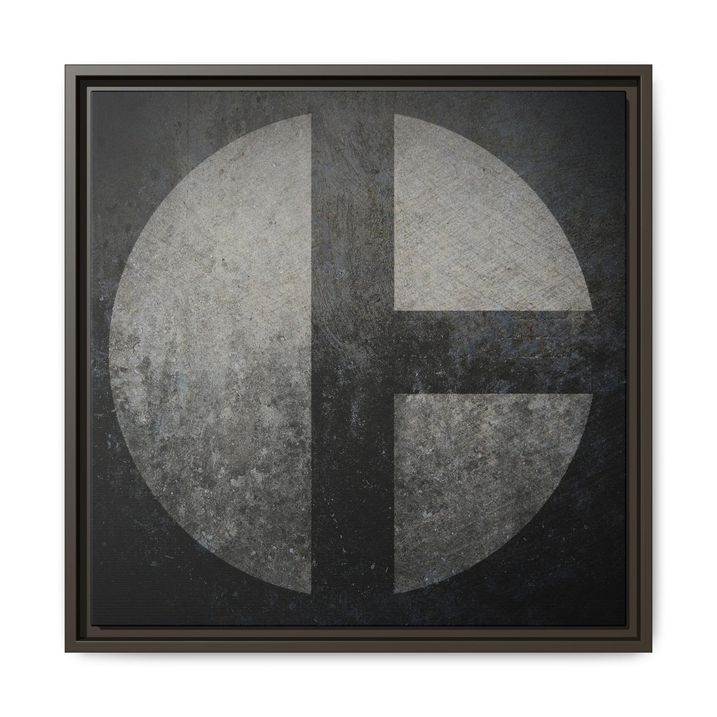 C Moon  | Framed Wall Art on Stretched Canvas