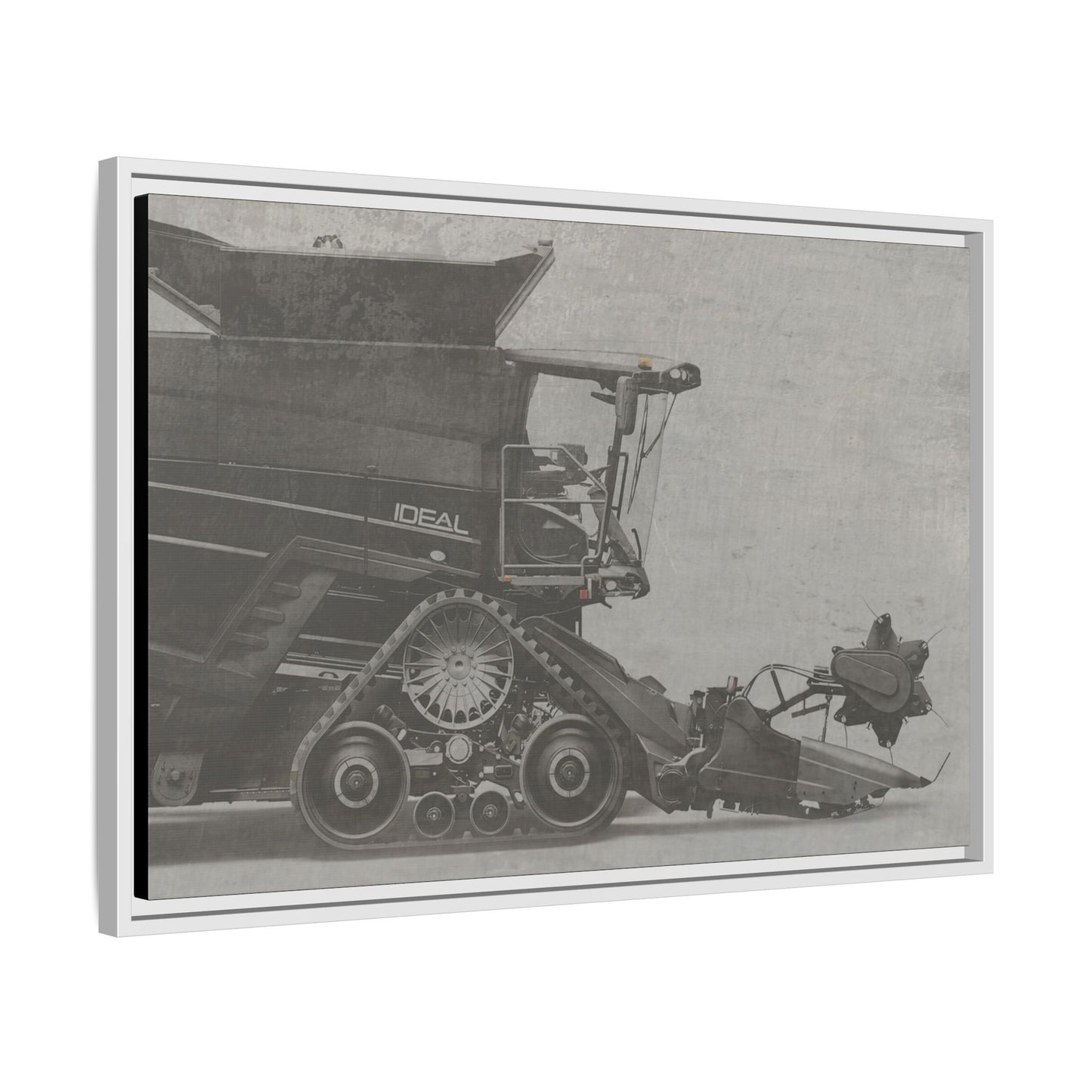 Fendt Ideal Side View | Framed Photo Wall Art on Canvas