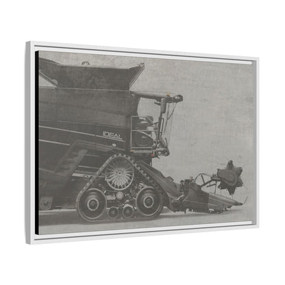 Fendt Ideal Side View | Framed Photo Wall Art on Canvas