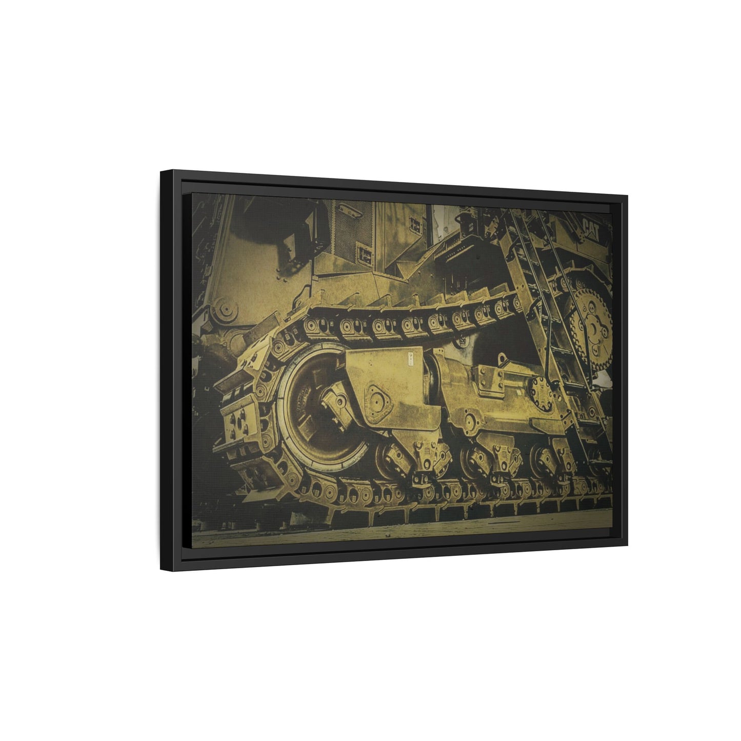 Big D11 Dozer Detail | Photo Art on Framed Canvas