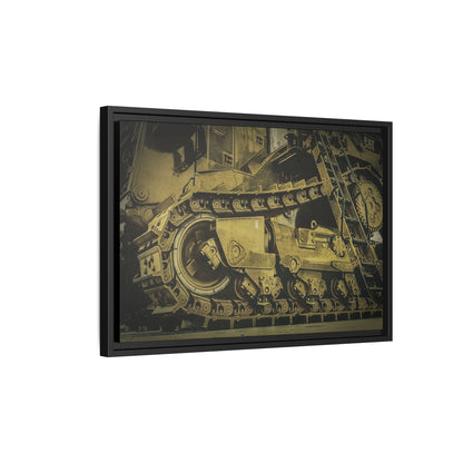 Big D11 Dozer Detail | Photo Art on Framed Canvas