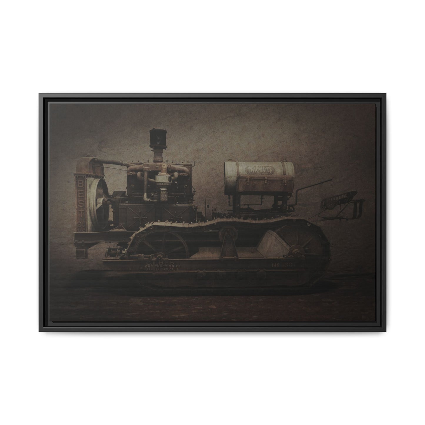 Vintage HOLT BEST 25 Crawler | Framed Wall Art on Stretched Canvas