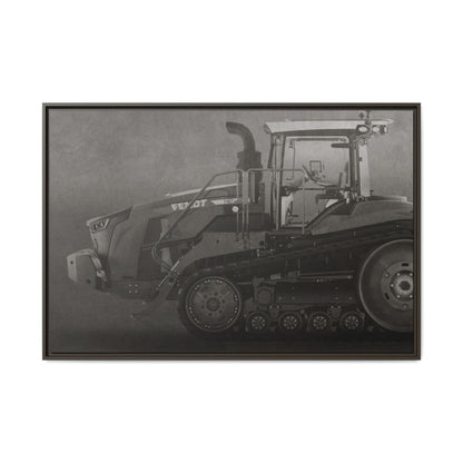 Fendt 110 Track Side View | Framed Photo Wall Art on Canvas
