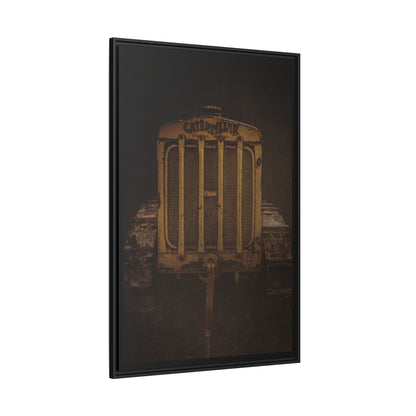 Classic Crawler Grill Comming At You | Framed Wall Art on Stretched Canvas