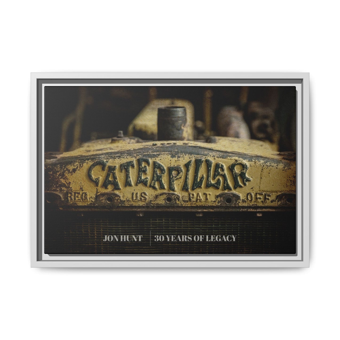 Personalized - Jon Hunt - Crawler Grill | Photo Wall Art on Framed Canvas