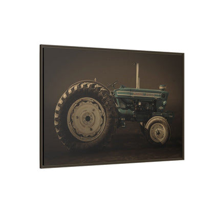 Classic Ford 7000 Tractor Photo Wall Art | Framed Stretched Canvas