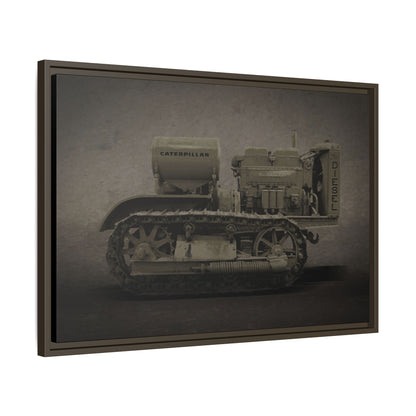 Vintage 60 'Diesel' Crawler | Framed Photo Wall Art on Canvas