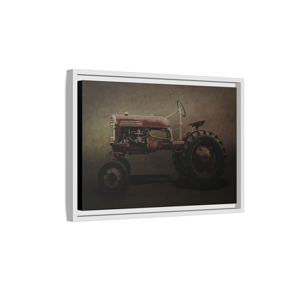 Vintage Farmall Cub Tractor | Framed Wall Art on Stretched Canvas