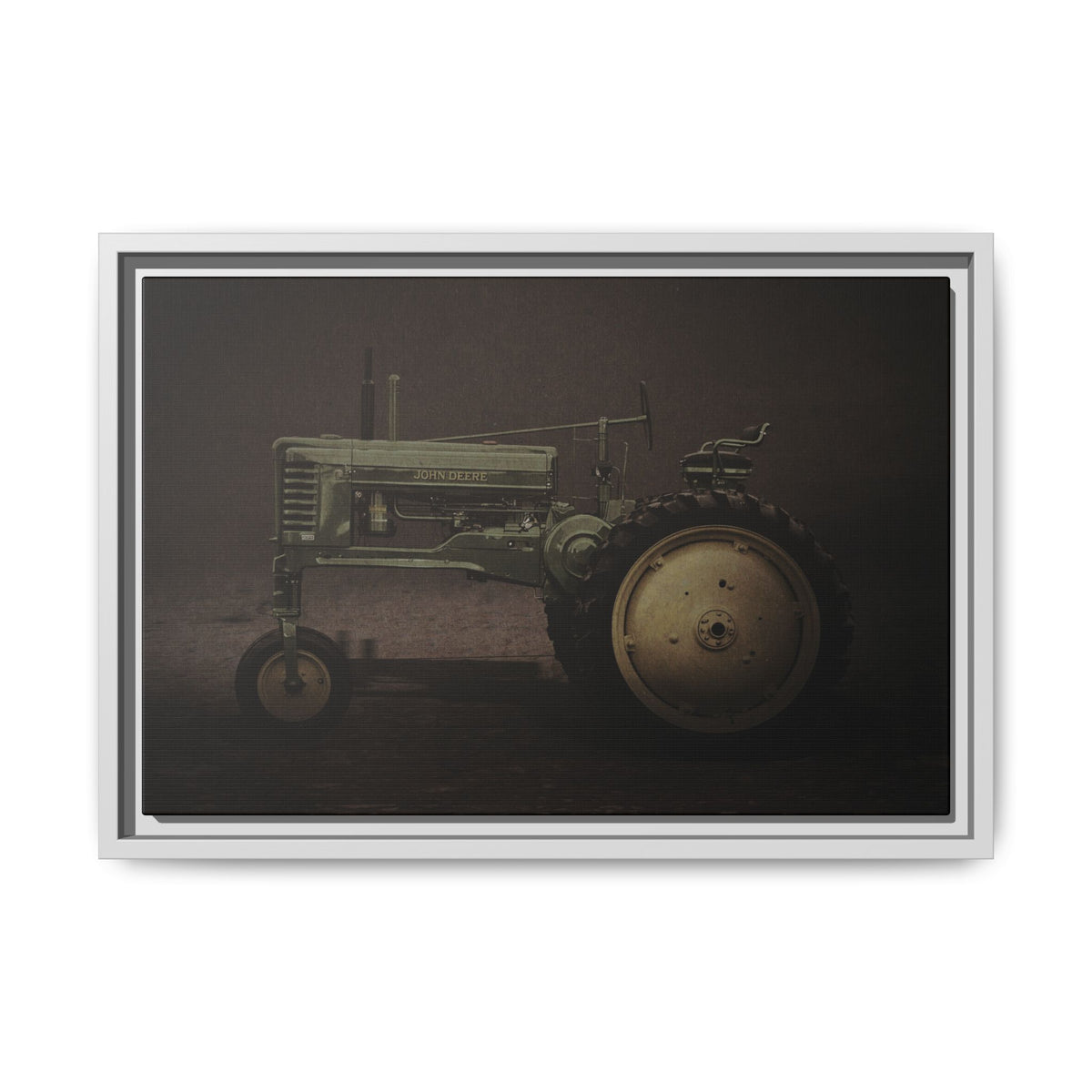 Vintage 1949 John Deere Model B High | Framed Wall Art on Stretched Canvas