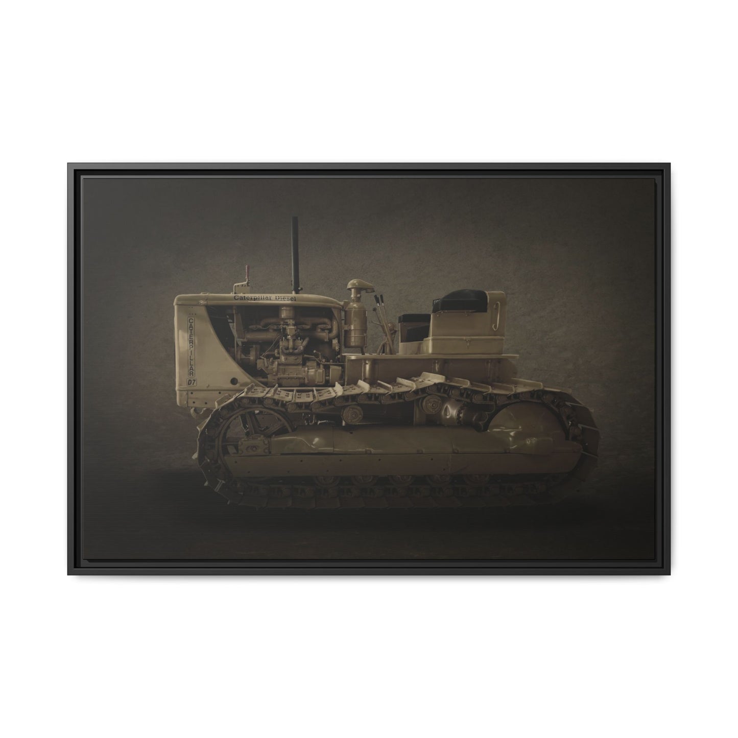 Classic D7 Crawler Photo Art on Framed Canvas