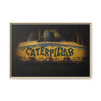 Vintage  Crawler Grill | Framed Wall Art on Stretched Canvas