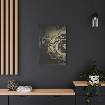 D11 Track Action | Triptych | Left Panel | Unframed