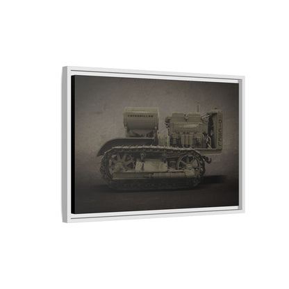 Vintage 60 'Diesel' Crawler | Framed Photo Wall Art on Canvas