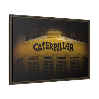 Copy of Caterpillar Crawler 1925 D2 Grill Photo Wall Art on Framed Canvas