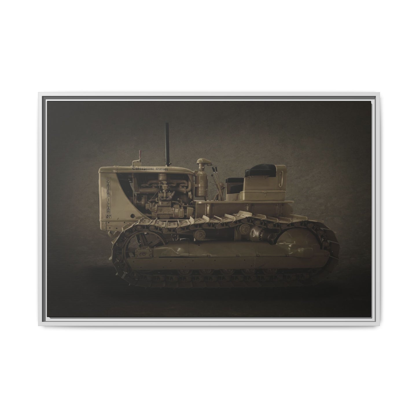 Classic D7 Crawler Photo Art on Framed Canvas