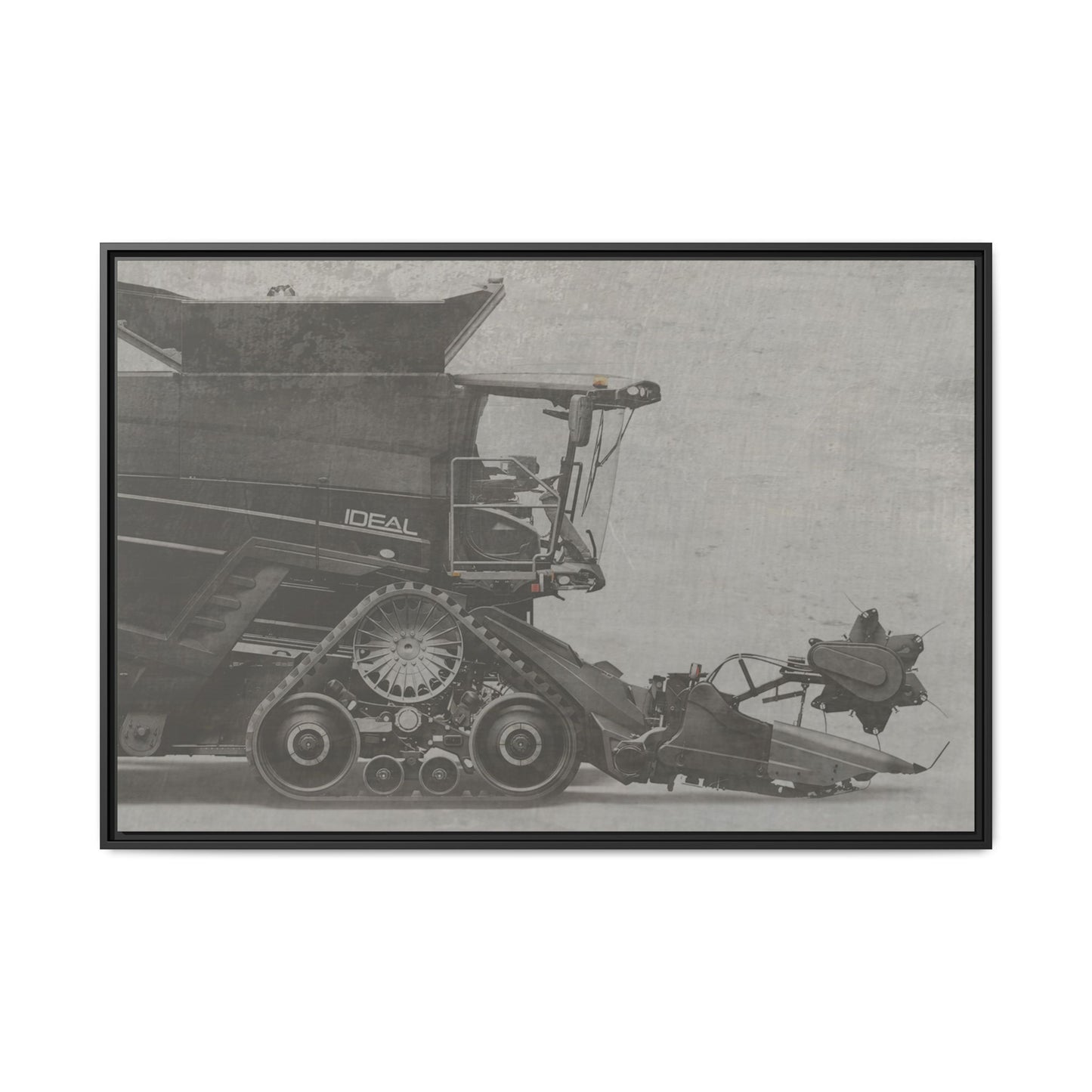 Fendt Ideal Side View | Framed Photo Wall Art on Canvas