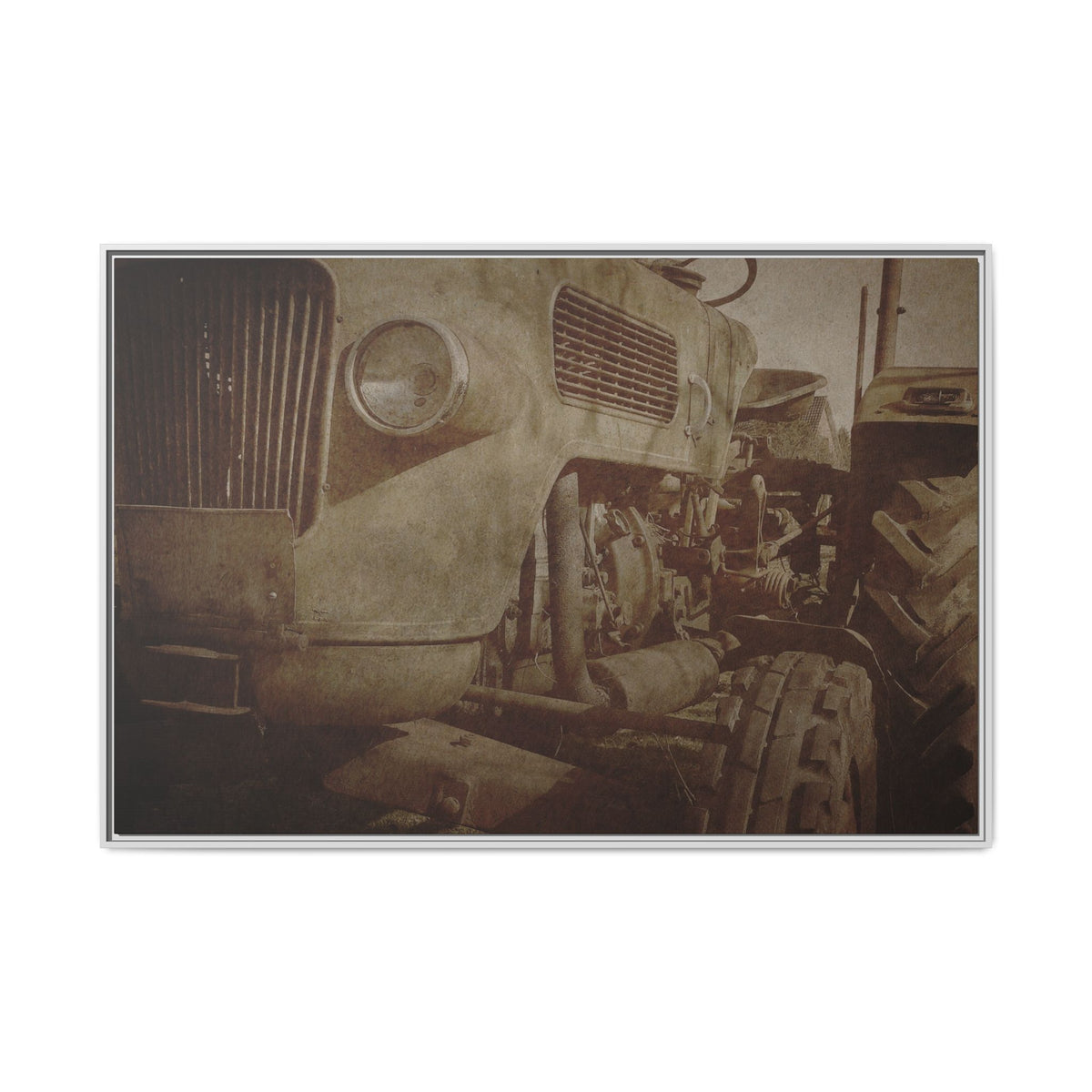Legacy Fenct Patina | Framed Photo Wall Art on Canvas
