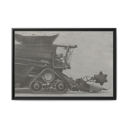 Fendt Ideal Side View | Framed Photo Wall Art on Canvas