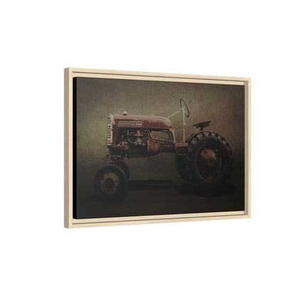 Vintage Farmall Cub Tractor | Framed Wall Art on Stretched Canvas
