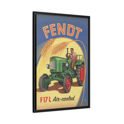 Vintage Fendt 12HP Advertisement | Wall Art on Framed Canvas