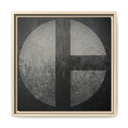 C Moon  | Framed Wall Art on Stretched Canvas