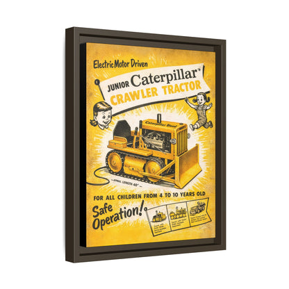 Junior Crawler Vintage Advertisement Art | Framed Wall Art on Canvas