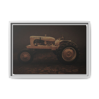 Vintage Allis Chalmers WC | Framed Wall Art on Stretched Canvas
