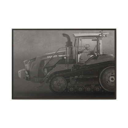 Fendt 110 Track Side View | Framed Photo Wall Art on Canvas