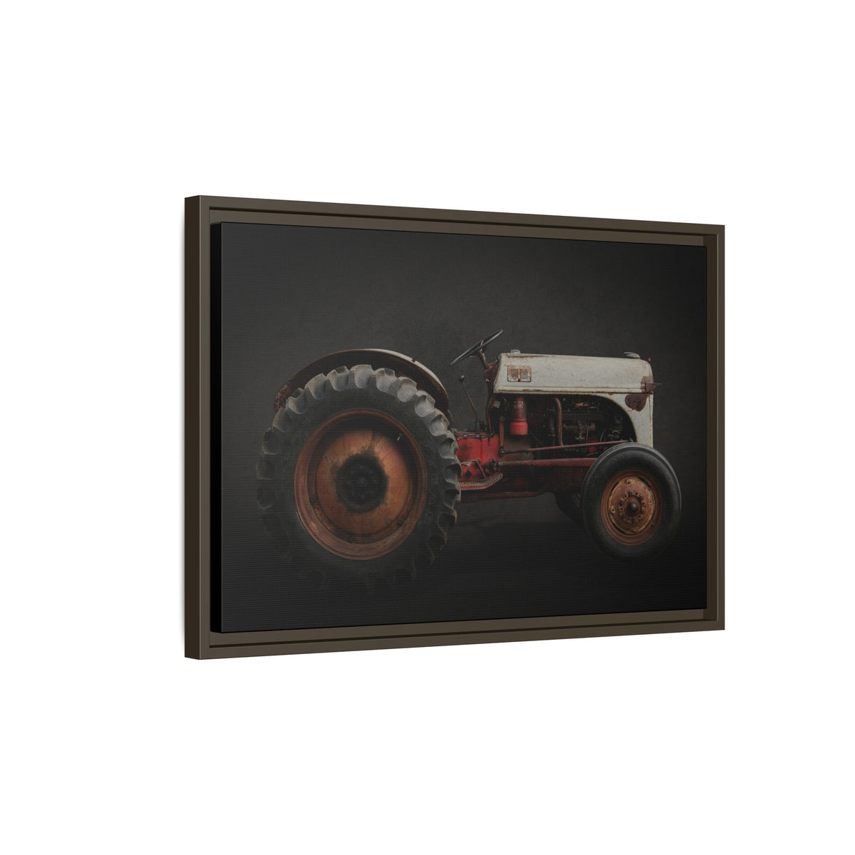 Vintage Ford 8N Tractor Photo Wall Art on Canvas