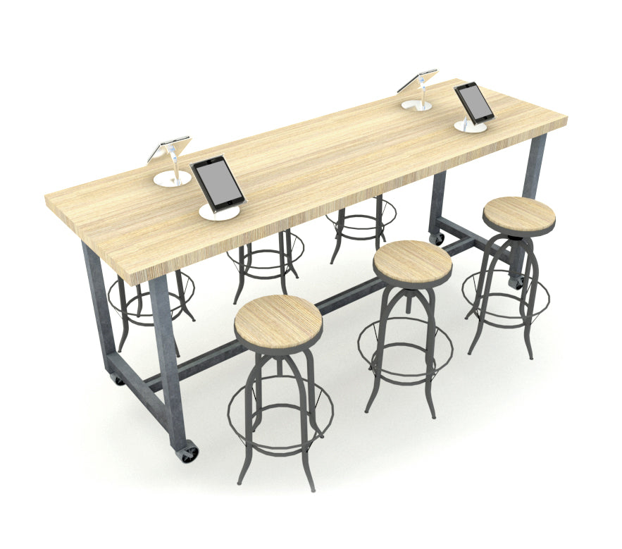Custom Steel Frame Tables