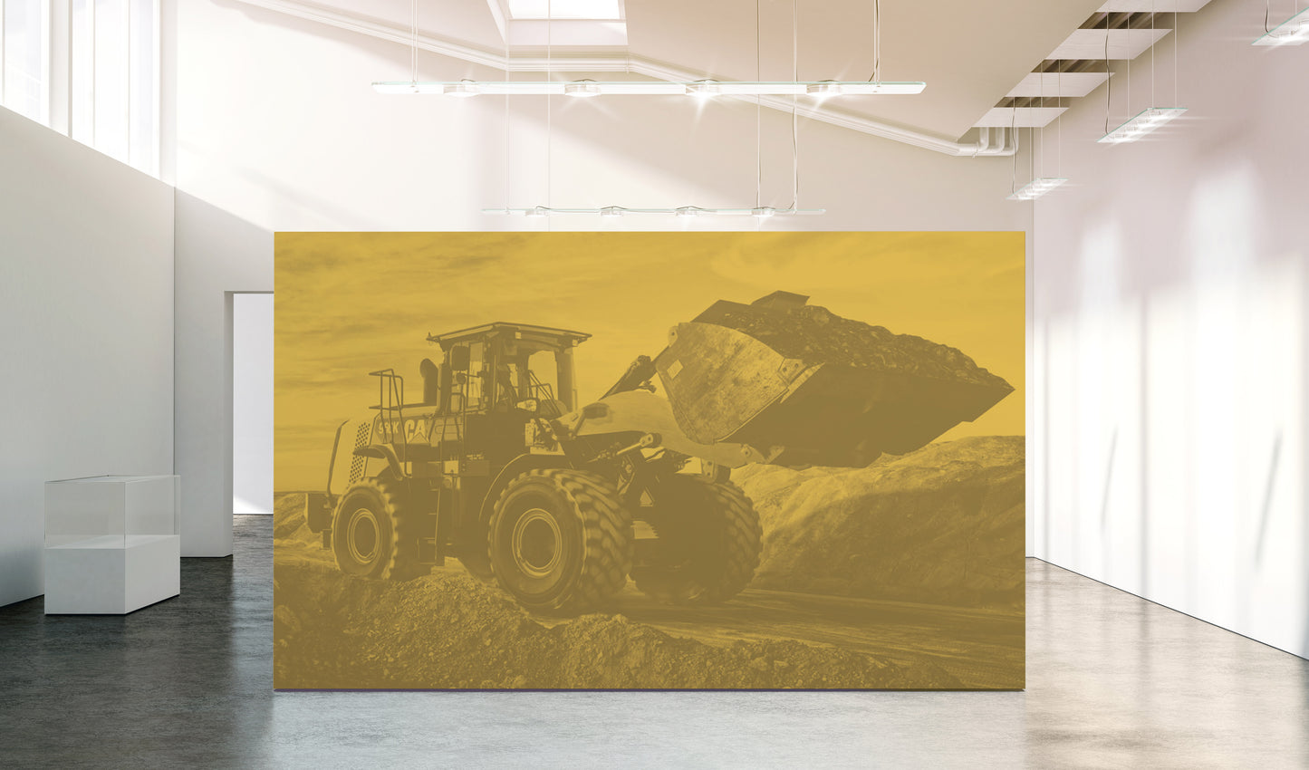 CAT 960 Wheel Loader Mural