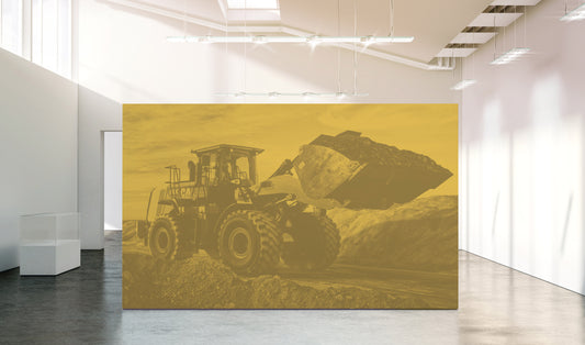 CAT 960 Wheel Loader Mural