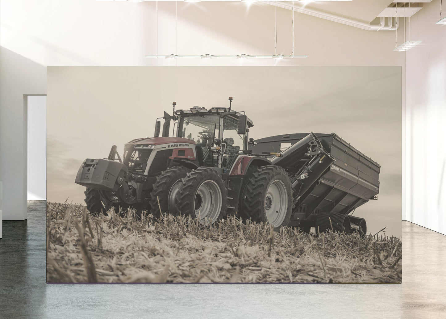 Massey Dually With Cart