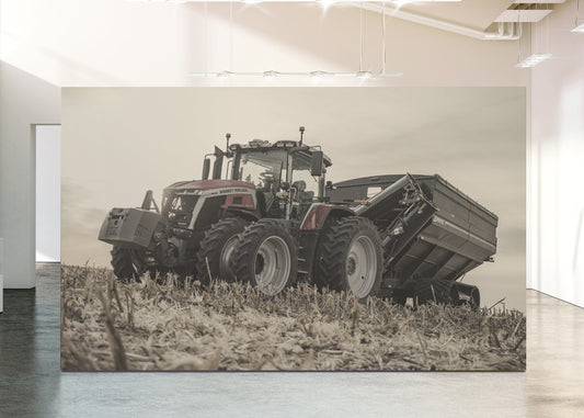 Massey Dually With Cart