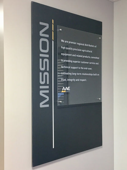 Custom Dealer Values Panel Wall