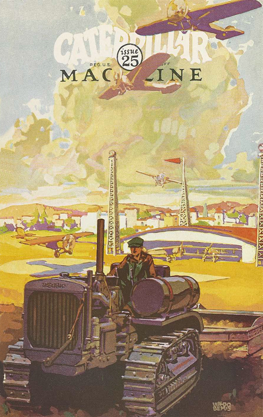 Caterpillar Magazine Wall Art – Complete Set – Issues 21-30 (set of 10)