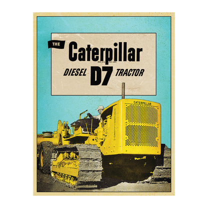 Diesel D7 Metal Sign