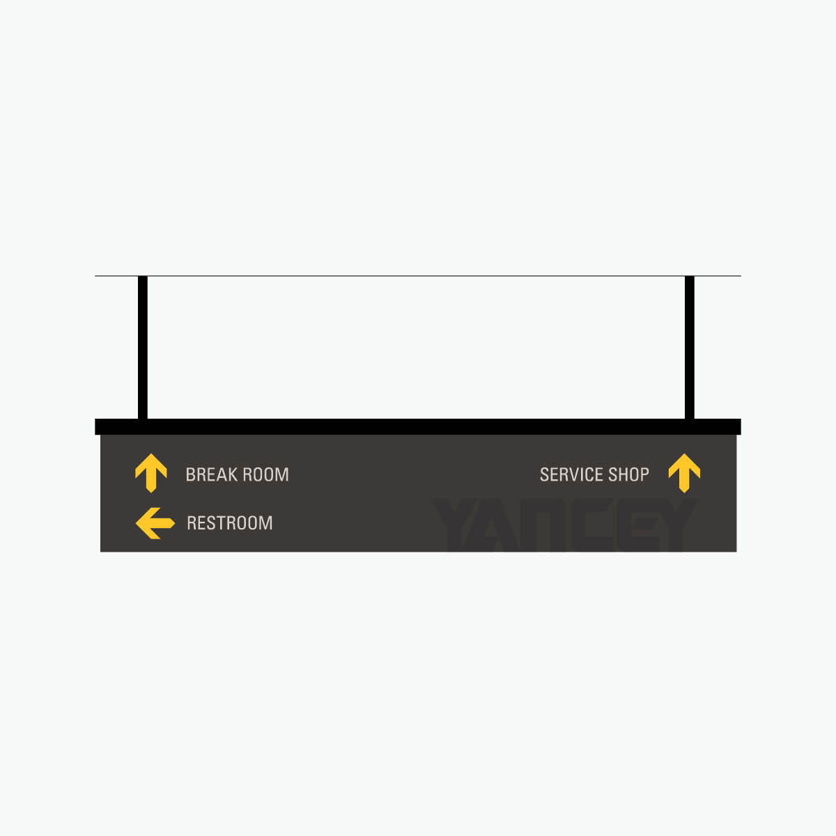 Ceiling Directional Blades: CAT Branded