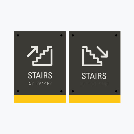 ADA Stairs Placard Set