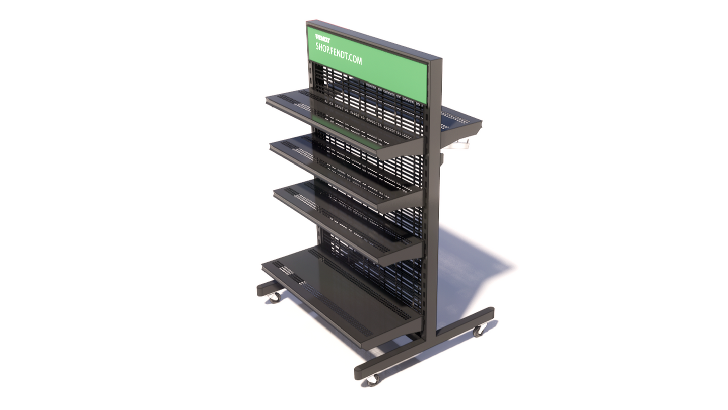 36" Premium Lozier Island Merchandiser