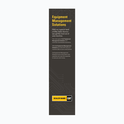 CAT Stanchion Signage