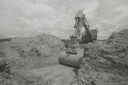 Excavator Up Front 3826