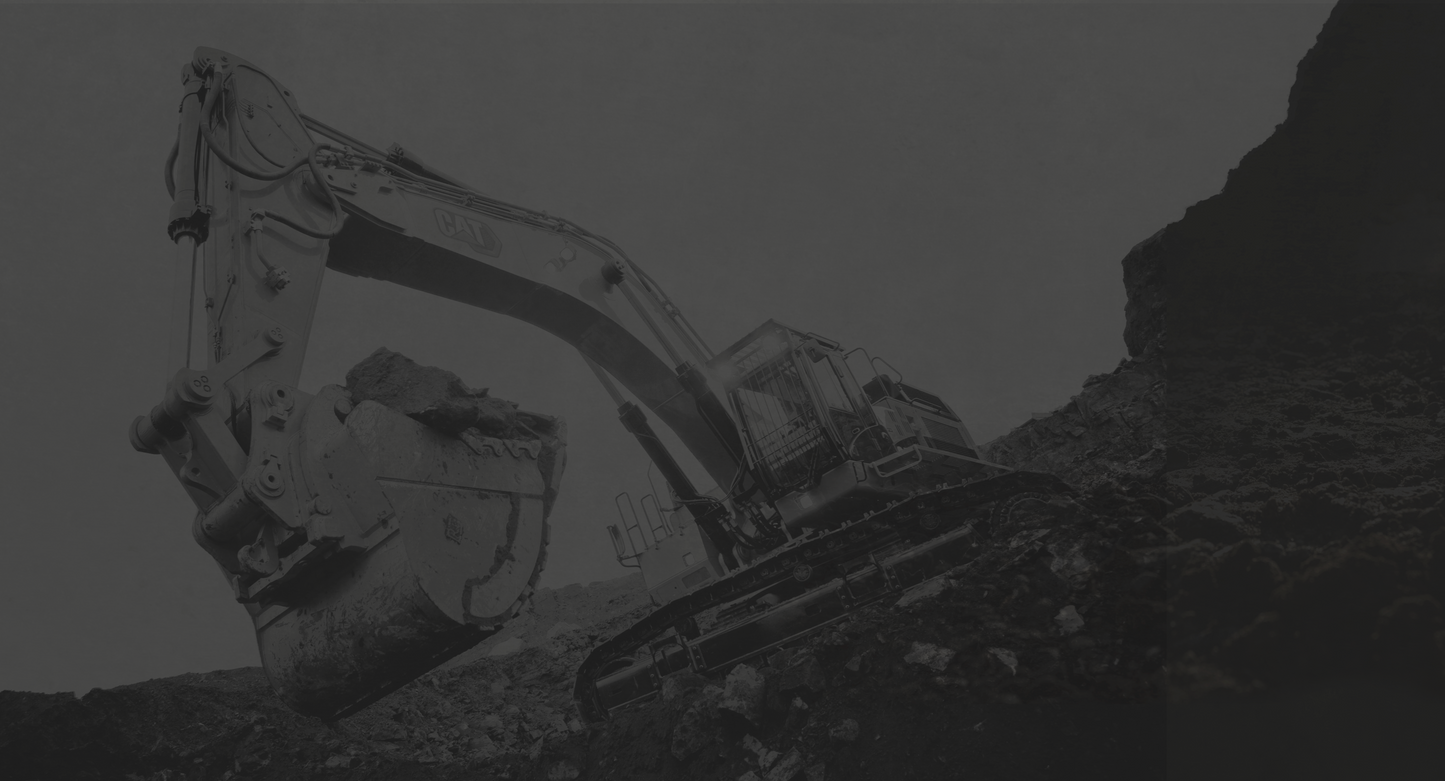 Silhouette Excavator