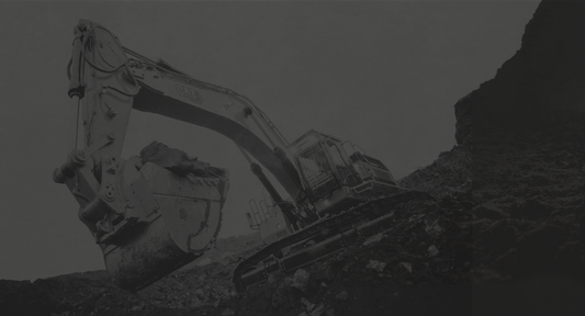 Silhouette Excavator