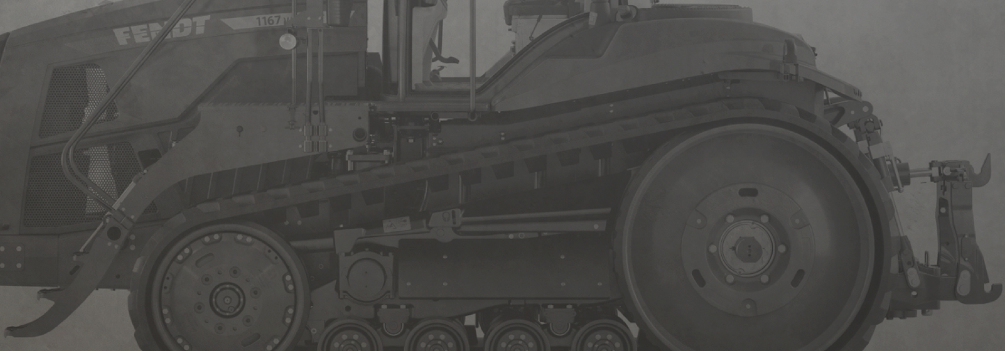 Fendt 1167 Duotone Side View Wall Mural