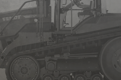 Fendt 1167 Duotone Side View Wall Mural