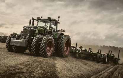 Fendt 900 Plowing Action