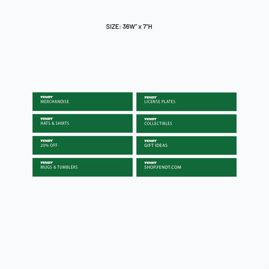 Fendt Promotional Fixture Signage