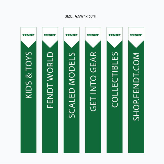 Fendt Promotional Wing Blade Signage