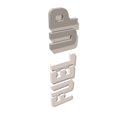 Fuel Up Dimensional Lettering: AGCO Branded